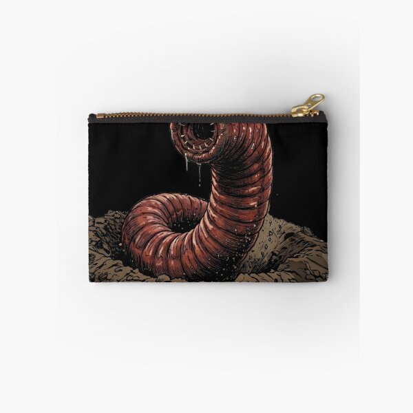 Item preview, Mongolian Death Worm Cryptid Horror Art designed and sold by redsharkuk.