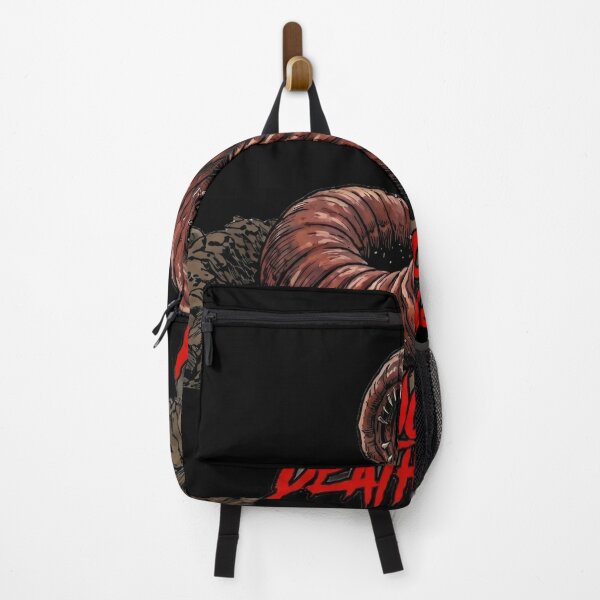 Item preview, Mongolian Death Worm Cryptid Horror Art designed and sold by redsharkuk.