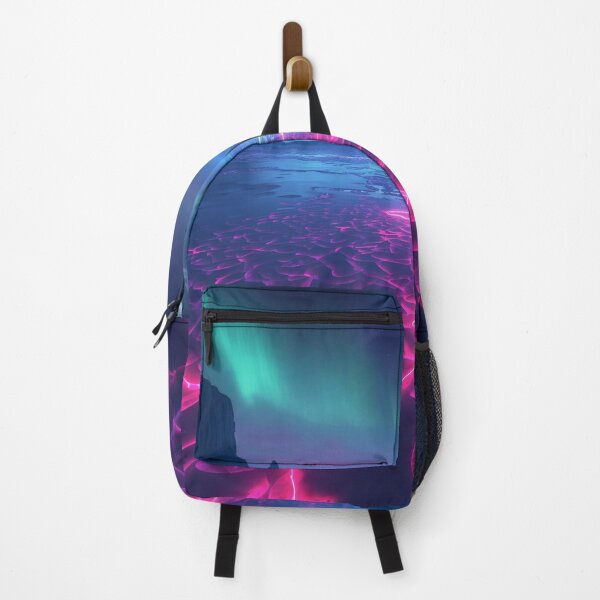 Item preview, Neon Sand Ocean Alien Fantasy Landscape designed and sold by Luminous Wilds.