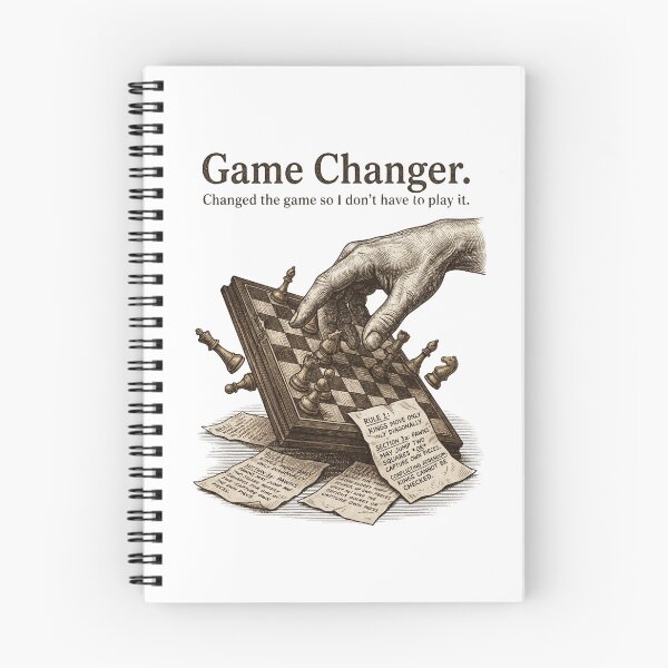 Item preview, Vintage Game Changer Chess Board Strategy Illustration designed and sold by Ortsas.