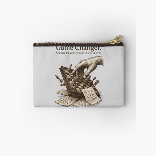 Item preview, Vintage Game Changer Chess Board Strategy Illustration designed and sold by Ortsas.