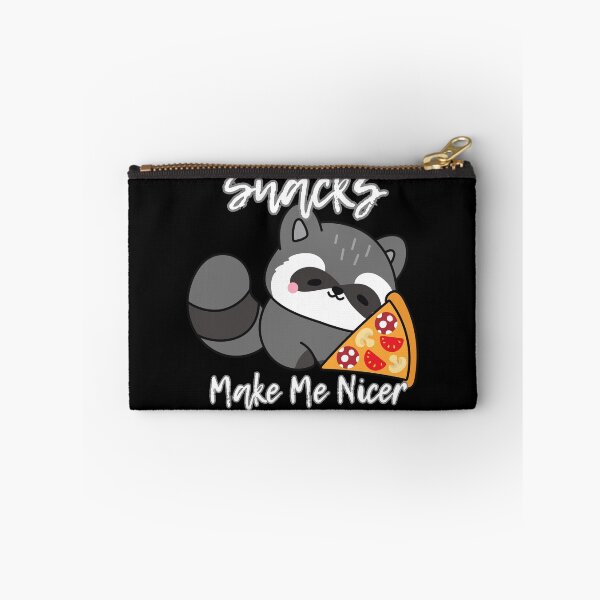 Item preview, Cute Raccoon Eating Pizza Snacks Make Me Nicer designed and sold by Kuzmier.