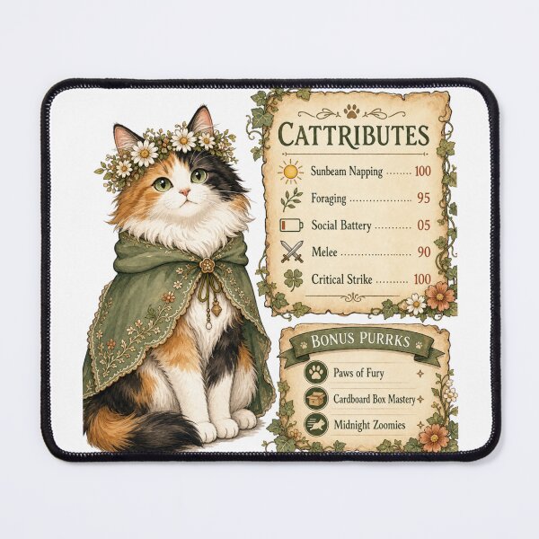 Item preview, Princess Purrfect Leveling Up designed and sold by OverThunk.