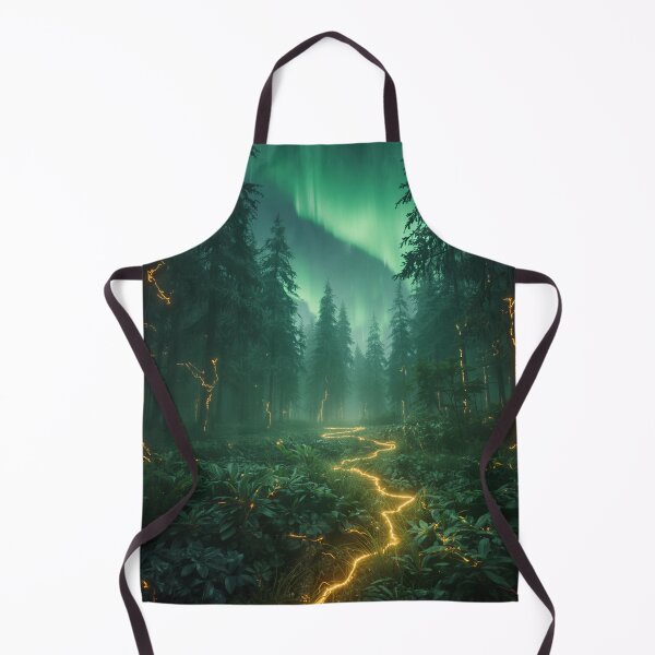 Item preview, Circuit Forest Neural Alien Fantasy Landscape designed and sold by Luminous Wilds.