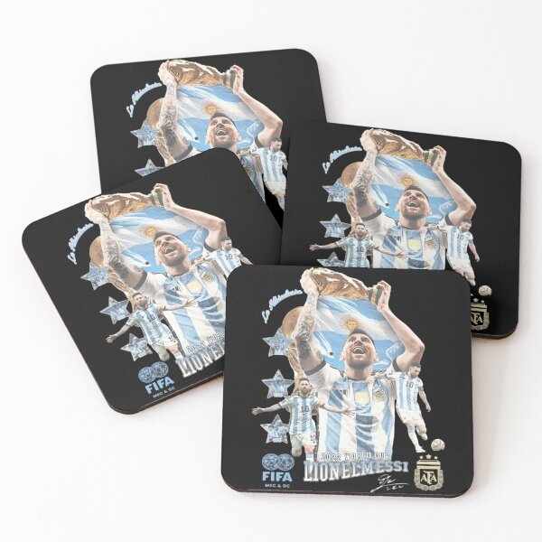Item preview, Lionel Messi FIFA World Cup Champion Vintage designed and sold by Soceitiz.