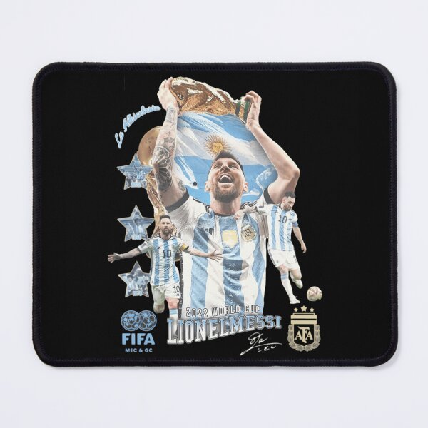 Item preview, Lionel Messi FIFA World Cup Champion Vintage designed and sold by Soceitiz.