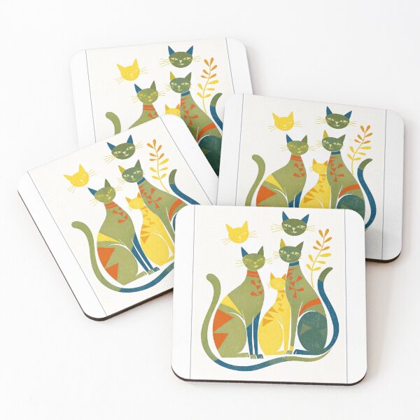 Item preview, Cat Shadows In Olive Light designed and sold by djovan.