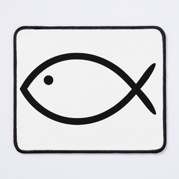 Item preview, Minimalist Fish Symbol designed and sold by jkrphoto.