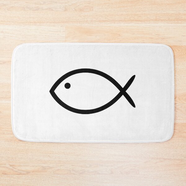 Item preview, Minimalist Fish Symbol designed and sold by jkrphoto.
