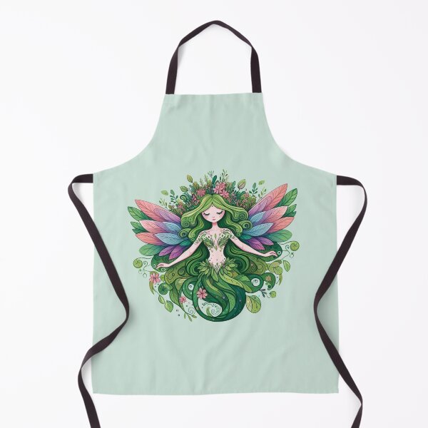 Item preview, Forest Fairy Nature Spirit Whimsical Art designed and sold by NerdiPop.