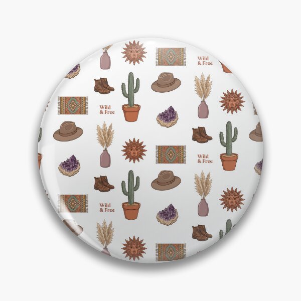Item preview, Desert Boho Wanderer Aesthetic Southwestern Cactus Lifestyle Art designed and sold by Osmose-Studio ⭐⭐⭐⭐⭐.