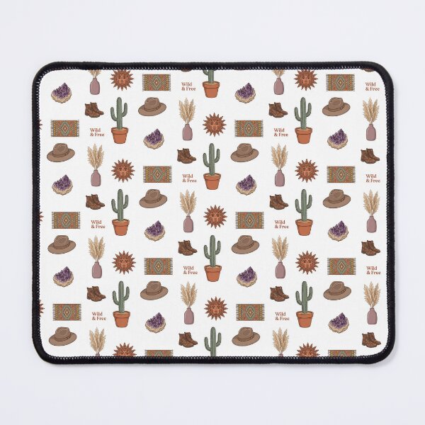 Item preview, Desert Boho Wanderer Aesthetic Southwestern Cactus Lifestyle Art designed and sold by Osmose-Studio ⭐⭐⭐⭐⭐.