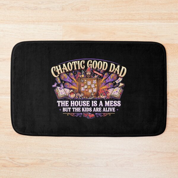 Item preview, Chaotic Good Dad The House is A Mess But The Kids are Alive Dragon Dad Gaming designed and sold by Redgiant87x.