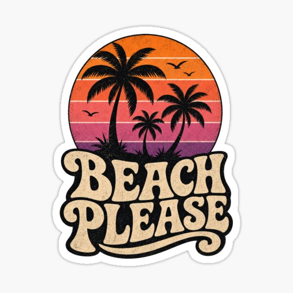 Item preview, Beach Please | Funny Summer Vacation Beach Lover Shirt designed and sold by rushaib.