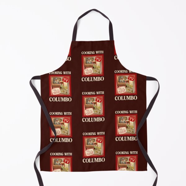 Item preview, Cooking with Columbo (on Dk. Brown) designed and sold by PawsitiveMum3.