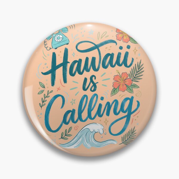 Item preview, Hawaii Is Calling – Hawaiian Vibes Design designed and sold by Sea Gem.