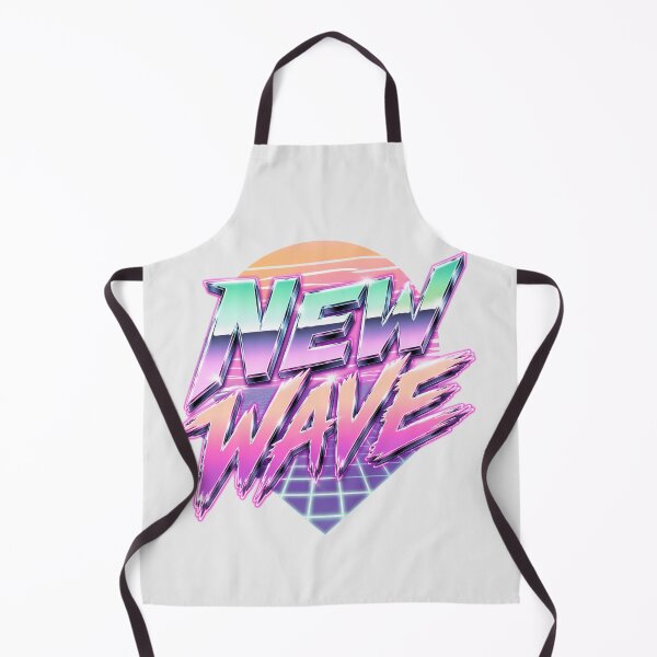 Item preview, New Wave — Retro 80s Synthwave Sunset designed and sold by NUFADE.