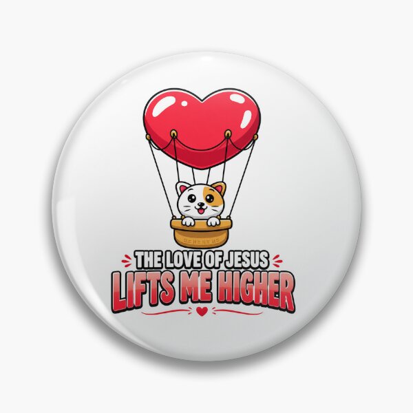 Item preview, The Love of Jesus Lifts Me Higher designed and sold by KINGDOM GOLD STUDIO.