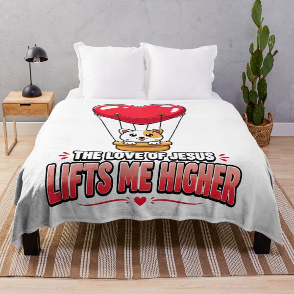 Item preview, The Love of Jesus Lifts Me Higher designed and sold by KINGDOM GOLD STUDIO.