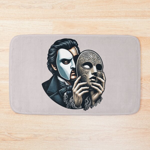 Item preview, Phantom of the Opera Behind the Mask Gothic Design designed and sold by NerdiPop.