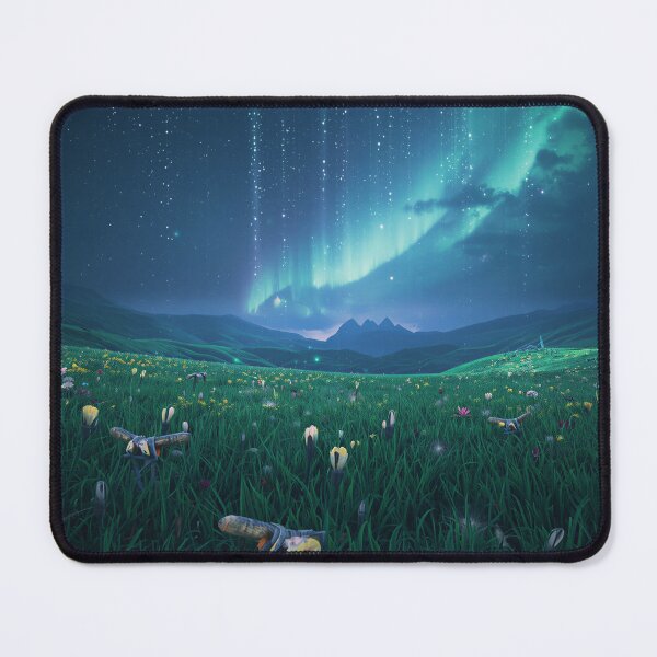Item preview, Starfall Meadow Alien Fantasy Landscape designed and sold by Luminous Wilds.
