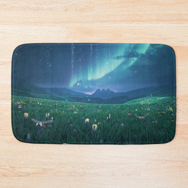 Item preview, Starfall Meadow Alien Fantasy Landscape designed and sold by Luminous Wilds.