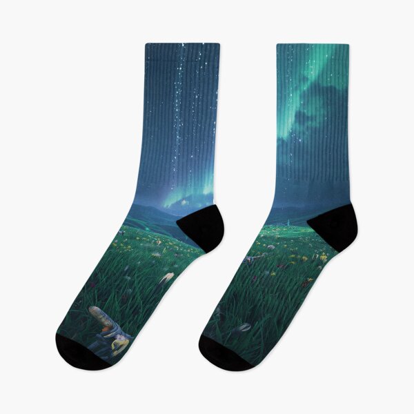 Item preview, Starfall Meadow Alien Fantasy Landscape designed and sold by Luminous Wilds.