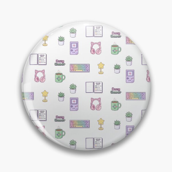 Item preview, Cozy Gaming Lifestyle Aesthetic Pastel Gamer Controller Art designed and sold by Osmose-Studio ⭐⭐⭐⭐⭐.