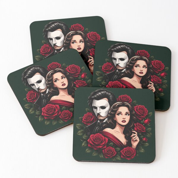 Item preview, Phantom of the Opera Love Gothic Rose Romance designed and sold by NerdiPop.