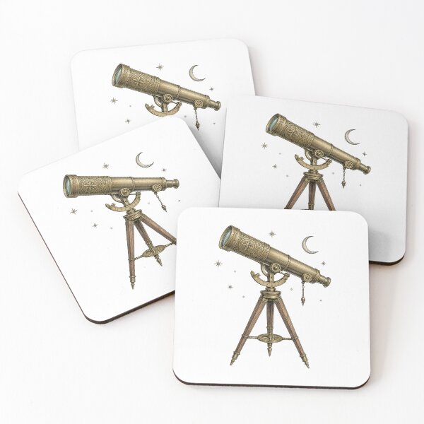 Item preview, Antique Brass Telescope Vintage Astronomy Stargazer designed and sold by eignvalue.
