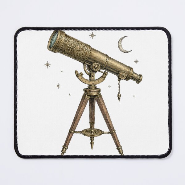 Item preview, Antique Brass Telescope Vintage Astronomy Stargazer designed and sold by eignvalue.