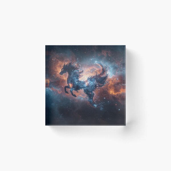 Item preview, Celestial Horse in Cosmic Nebula designed and sold by Nick Seidel.