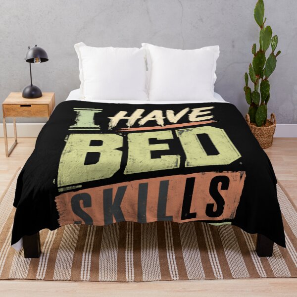 Item preview, I Have Bed Skills Adult Humor Partner Couple designed and sold by HumansStuck12.