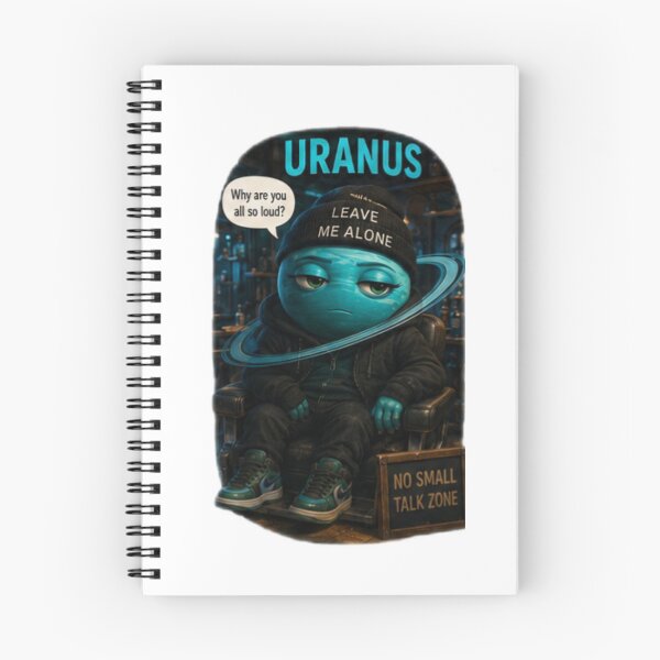 Item preview, URANUS- WHY ARE YOU ALL SO LOUD? designed and sold by PLANET GOSSIP.