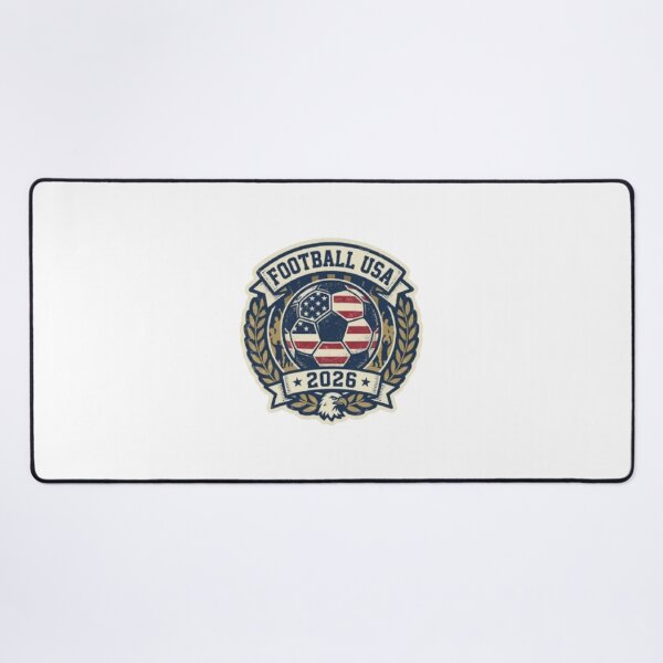 Item preview, Football USA 2026 - Retro American Soccer Emblem designed and sold by Harrak Housni.
