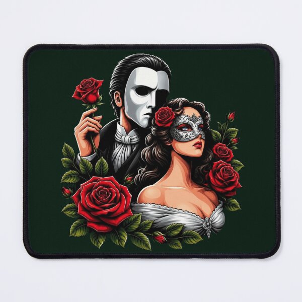 Item preview, Phantom of the Opera Love Gothic Rose Romance designed and sold by NerdiPop.