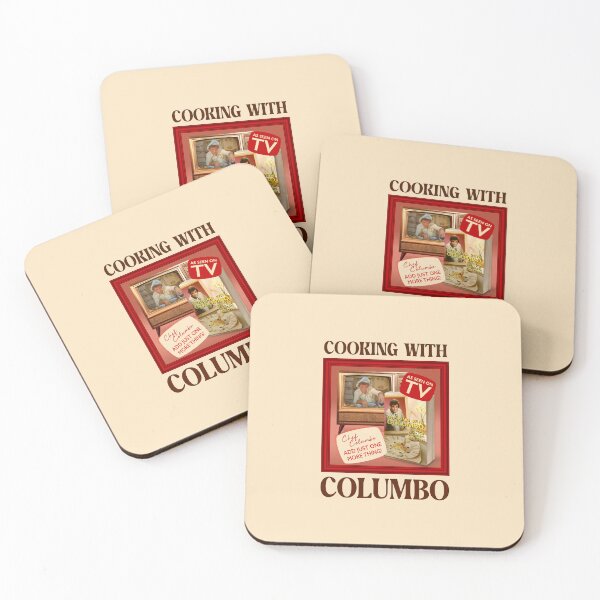Item preview, Cooking with Columbo (on Cream) designed and sold by PawsitiveMum3.