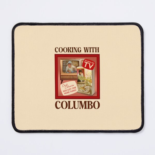 Item preview, Cooking with Columbo (on Cream) designed and sold by PawsitiveMum3.
