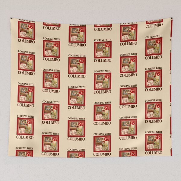 Item preview, Cooking with Columbo (on Cream) designed and sold by PawsitiveMum3.