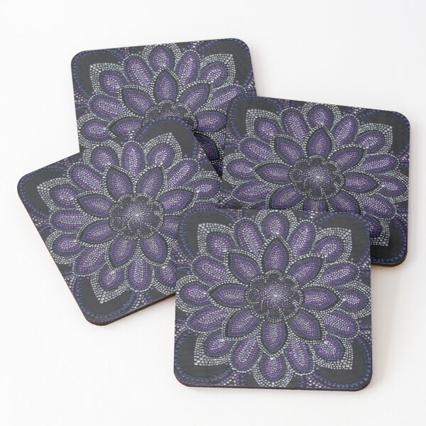 Item preview, Purple gradient MicroDot Mandala designed and sold by Dreamweaver Mandalas.