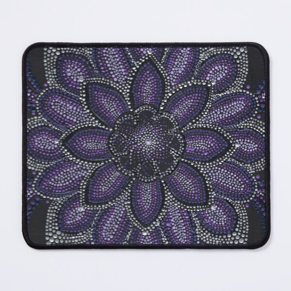 Item preview, Purple gradient MicroDot Mandala designed and sold by ElexisND.