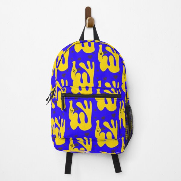 Item preview, Quirky Abstract Blue Yellow Banana Bird designed and sold by TheSnugGirl.