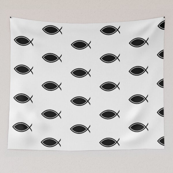 Item preview, Minimalist Fish Symbol designed and sold by jkrphoto.