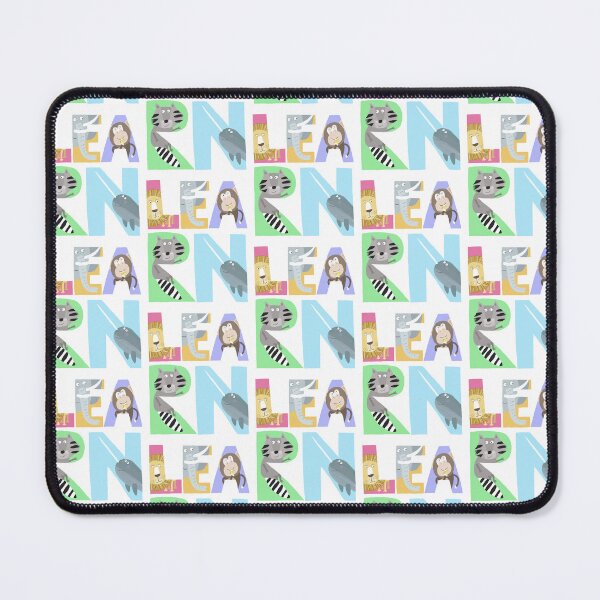 Item preview, Learn! Illustrated Alphabet Animals designed and sold by Carla Daly.