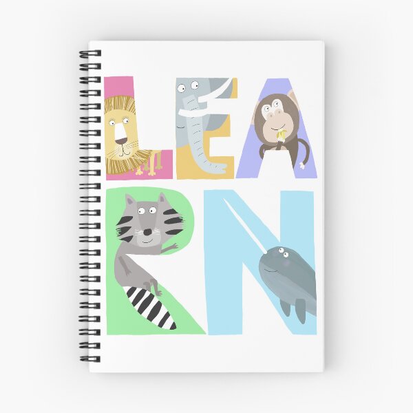 Item preview, Learn! Illustrated Alphabet Animals designed and sold by Carla Daly.