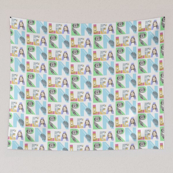 Item preview, Learn! Illustrated Alphabet Animals designed and sold by Carla Daly.