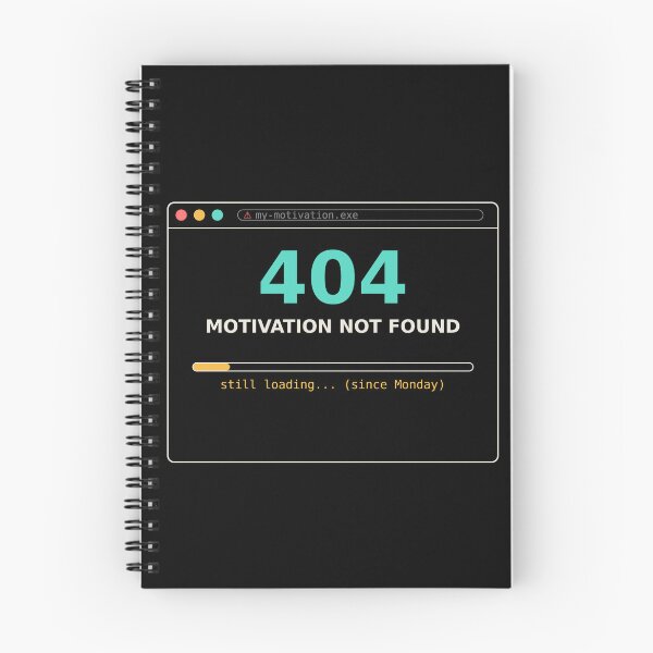 Item preview, Error 404 motivation not found meme designed and sold by AImemeLab.