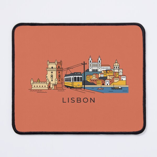 Item preview, Lisbon Portugal Skyline designed and sold by Amir Faysal.