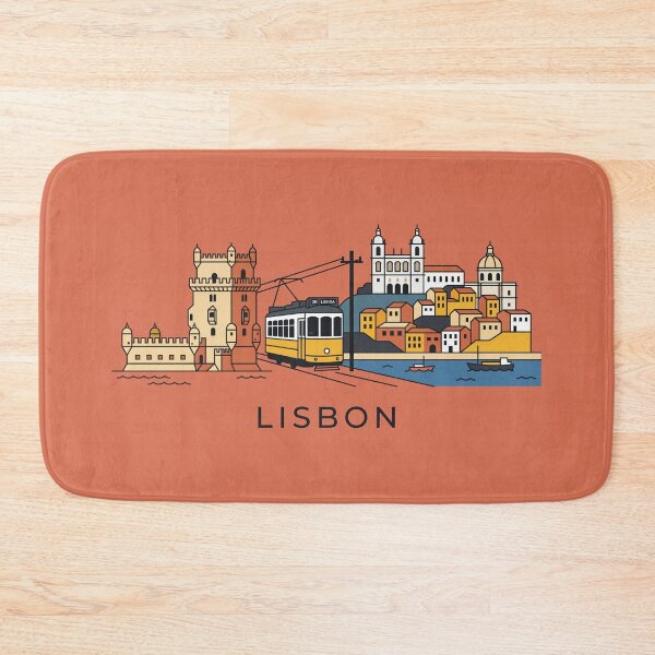 Item preview, Lisbon Portugal Skyline designed and sold by Amir Faysal.