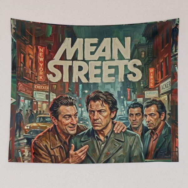 Item preview, Life on the Edge – Mean Streets Fine Art Print designed and sold by Art's Diner.
